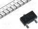 Tranzistor  P-MOSFET  unipolární  -100V  -0,29A  0,5W  SC59