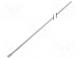 Cable tie  L  1000mm  W  4.6mm  acid resistant steel AISI 316