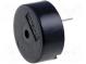 Akustický měnič  piezoelektrický bzučák  4kHz  Ø  17mm  25VDC