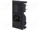 Konektor  napájecí AC  zásuvka  vidlice  10A  250VAC  IEC 60320