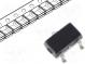 Dioda  Zenerova  0,25W  10V  SMD  role, páska  SOT23  200mA