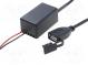Automobilový napájecí zdroj  USB A zásuvka  Nap.napětí  7÷12VDC