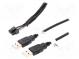Automobilový napájecí zdroj  USB A zásuvka x2  5V/2x2,1A  0,9m