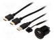 Automobilový napájecí zdroj  zásuvka HDMI  Nap.napětí  12VDC