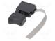 Switch  push-button  OFF-(ON),ON-ON  Leads  8 leads  rounded