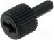 Knoflík  nastavovací hřídelka  černá  10,8mm  Určení  CA9M