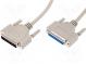 Kabel  D-Sub 25pin zásuvka,D-Sub 25pin vidlice  Dél  5m