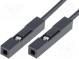 Propojovací kabel  PIN  1  250mm  Barva  černá  Poč.ks  10