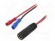 Přechod  adaptér  Výv  konektory 4,8mm  Vst  5,5/2,1  0,3m