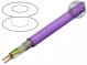 HELUKABEL 803384 Vodič  CAN bus  4x1x0,75mm2  lanko  Cu  PVC  fialová  300V  není
