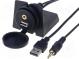 Adaptér USB/AUX  USB A zásuvka,Jack 3,5mm 3pin zásuvka  2m