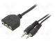 Kabel  1m  černá