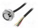 Button memory reader  red/green  Mounting  M20  400mm