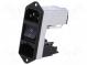 Konektor  napájecí AC  zásuvka  vidlice  4A  250VAC  IEC 60320