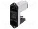 Konektor  napájecí AC  zásuvka  vidlice  6A  250VAC  IEC 60320