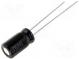 Kondenzátor  elektrolytický  THT  10uF  63VDC  Ø6,3x11mm  ±20%