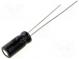 Kondenzátor  elektrolytický  THT  1uF  100VDC  Ø5x11mm  Rozteč  2mm
