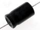 Kondenzátor  elektrolytický  bipolární  THT  33uF  100V  Ø12x30mm