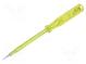 Voltage tester  slot  Blade length  100mm  Overall len  187mm