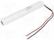Akum  Ni-MH  C  4,8V  4000mAh  vodiče 250mm  Ø26,9x200mm