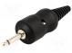 Zástrčka  Jack 6,3mm  mono  přímý  Řada  Jumbo  15mm