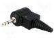 Zástrčka  Jack 6,3mm  stereo  úhlové 90°  Řada  Jumbo  15mm