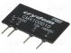 Relé  polovidičová  Uříd 3÷10VDC  10A  0÷100VDC  THT  SIP  Řada  CMX