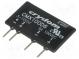 Relé  polovidičová  Uříd 3÷10VDC  6A  0÷100VDC  THT  SIP  Řada  CMX