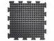 Anti fatigue mat  Width  0.5m  L  0.5m  Mat  rubber  Colour  black