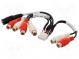 Konektor  pro panelová autorádia  JVC  RCA  PIN 14