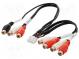 Konektor  pro panelová autorádia  Kenwood  RCA  PIN 14