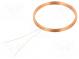 Anténa RFID  125kHz  1mH  Ø40x3mm