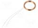 Anténa RFID  125kHz  345uH  Ø20x3mm