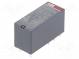 Relay  electromagnetic  DPDT  Ucoil  110VAC  8A  max.250VAC  PCB
