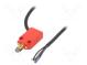 Limit switch  metal roller Ø10mm  NO + NC  10A  max.250VAC  IP66