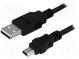 Kabel  USB 2.0  USB A vidlice, USB B mini vidlice  niklovaný
