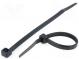 Cable tie  L  120mm  W  4.8mm  polyamide  215.5N  black  Ømax  30mm