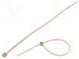 Cable tie  L  120mm  W  2.5mm  polyamide  78.5N  natural  Ømax  30mm