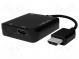 Adaptér  HDCP 1.4,HDMI 1.4  černá