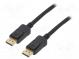 Cable  DisplayPort 1.2  DisplayPort plug,both sides  15m  black