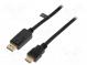 Cable  DisplayPort 1.2  DisplayPort plug,HDMI plug  5m  black