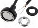 Button memory reader  Mounting  snap fastener