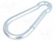 Karabina  ocel  pro lana  160mm  zinek  Rozměr  13mm