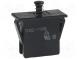 Switch  door  Pos  2  SPST-NO + SPST-NC  16A/250VAC  black  D2D