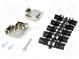 Kryt  pro konektory D-Sub  D-Sub 9pin,D-Sub HD 15pin  stíněný