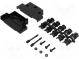Kryt  pro konektory D-Sub  D-Sub 37pin,D-Sub HD 62pin  UNC4-40