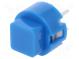 Switch  keypad  Pos  2  SPST-NO  0.01A/32VDC  blue  THT  1.3N  square