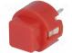 Switch  keypad  Pos  2  SPST-NO  0.01A/32VDC  red  THT  1.3N  50mΩ