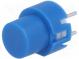 Switch  keypad  Pos  2  SPST-NO  0.01A/32VDC  blue  THT  1.3N  round