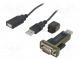 Převodník USB- RS232  chipset PL2303GT  Sada  adaptér  0,8m